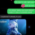 Una adicción a Gacha destruye un matrimonio antes de sus comienzos Creo Gaming