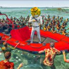 Apocalypse Zombie: ¡Escape de botes en GTA 5 en línea! Creo Gaming