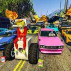 ¡El último explota con autos al azar! ¡Gano una lavadora! - GTA 5 en línea Creo Gaming