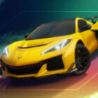 Una piel de Fortnite y un Chevy Corvette ofrecido durante el evento de verano Creo Gaming