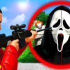 ¡Estoy persiguiendo a todos los MONSTRUOS DE HALLOWEEN en GTA 5! 🎃 Creo Gaming