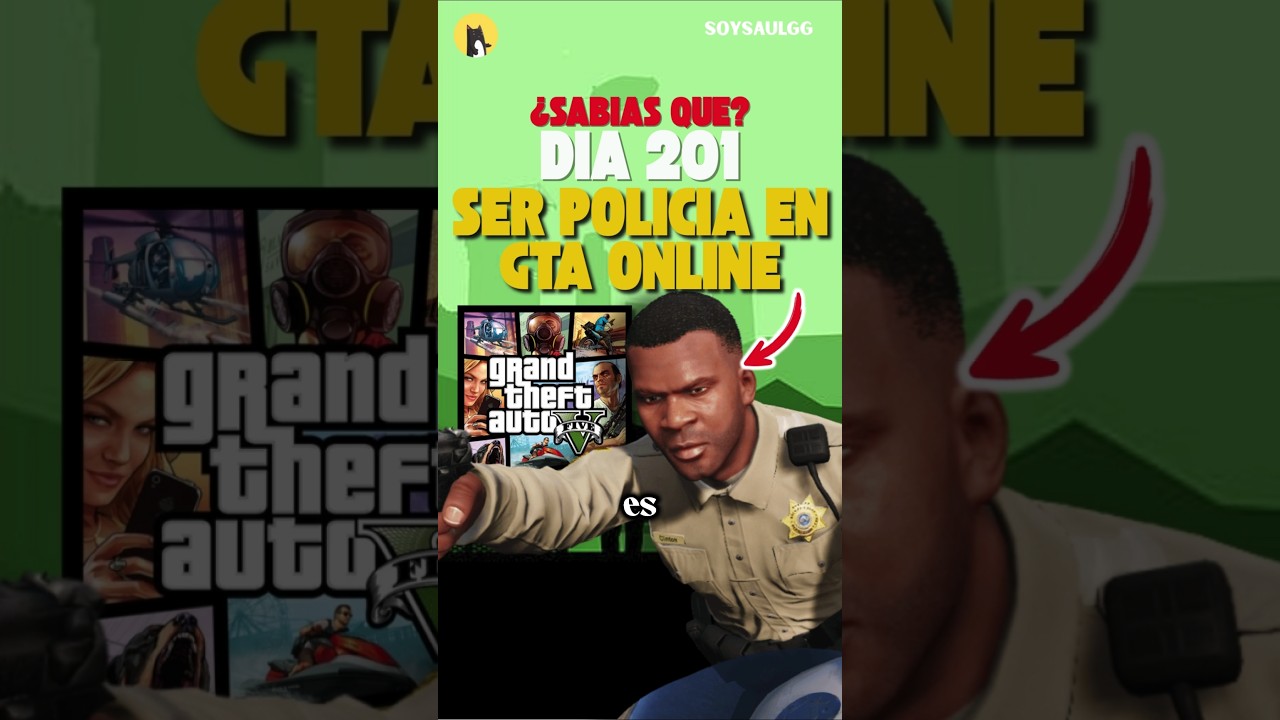 Conviértete en oficial de policía en GTA Online: ¡Día 201 de 543 antes de GTA 6!
