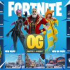 Fortnite: El regreso de un arma odiada genera polémica entre los jugadores. An infographic detailing upcoming content for Fortnite OG Season 7