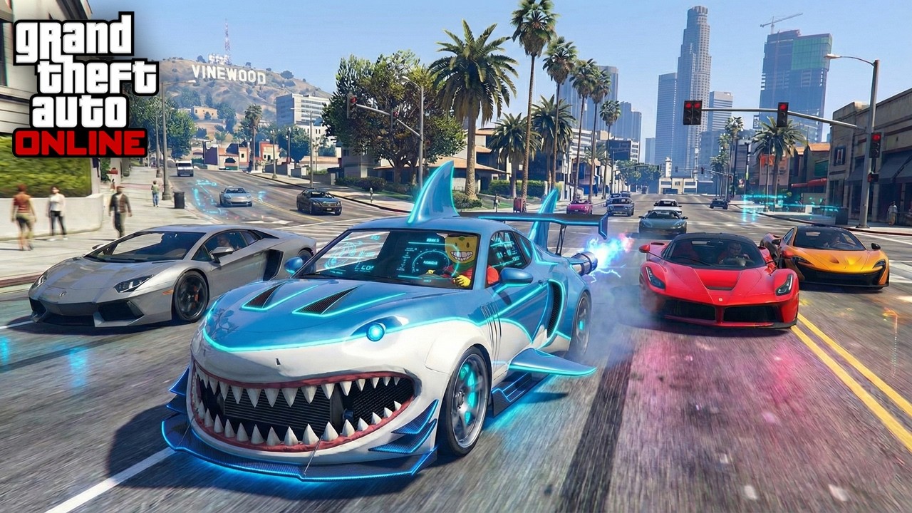 Mi primera carrera con el coche más peligroso de GTA 5 Online
