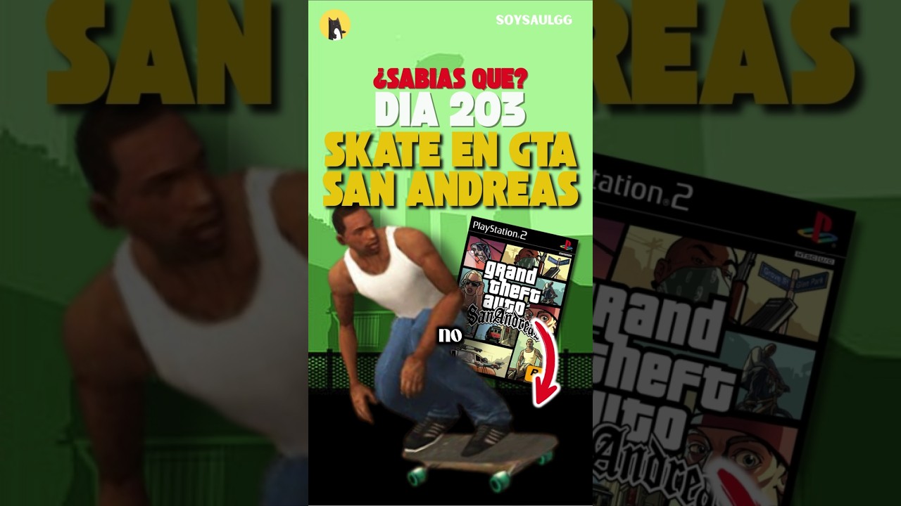Patina en San Andreas 😱 ¡Día 203 de 543 antes de GTA 6!