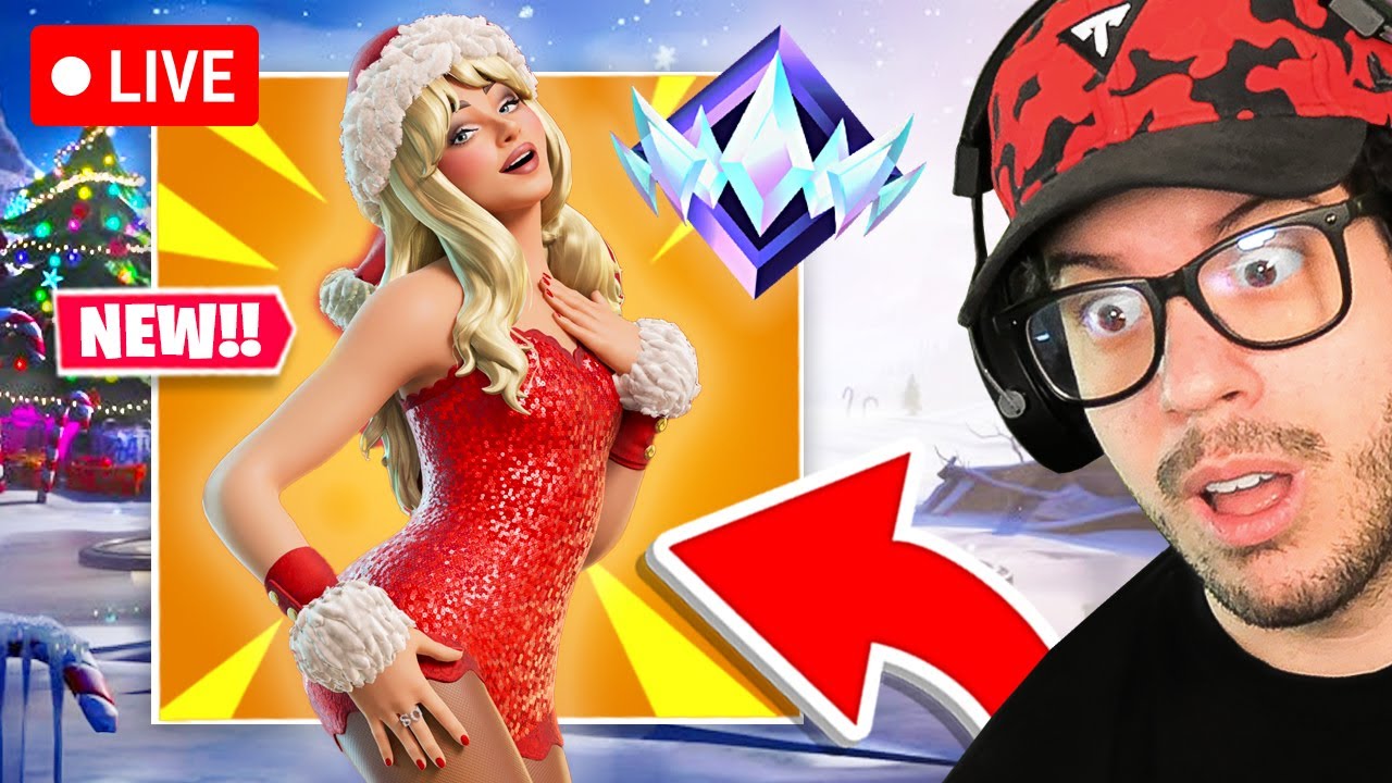 🔴 ¡EN VIVO! ¡Nueva actualización de WINTERFEST 2025 y modo clasificado en FORTNITE!