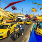 ¡El último desafío con todos los Lamborghinis del mundo! -GTA 5 en línea Creo Gaming