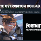 Overwatch x Fortnite: Una colaboración inminente que está provocando debate entre los fans. Overwatch x Fortnite Collaboration Dropping Soon, It's Claimed
