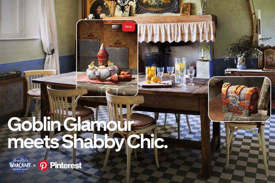 From Pins To Palaces: Pinterest Joins World of Warcraft To Power Up Housing Creativity