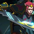 Edited screenshot of Liadrin from a World of Warcraft: Midnight animated short film