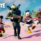 Disney y Epic se están asociando: se está preparando un shooter en el universo Fortnite y las expectativas son altas. Fortnite and Disney characters running