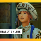 Final Fantasy 14: La nueva instancia es una obra maestra, pero... las recompensas decepcionan. A merchant from Final Fantasy 14 looks stricken with sadness as their gift is rejected in The Merchant's Tale dungeon.