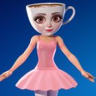 Fortnite: nuevas máscaras inspiradas en la IA relegan al juego a su peor ranking. Ballerina