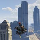 GTA 6 Online: una oportunidad única de corregir el error de conducción de Rockstar. A Grand Theft Auto Online screenshot showing in-game characters.