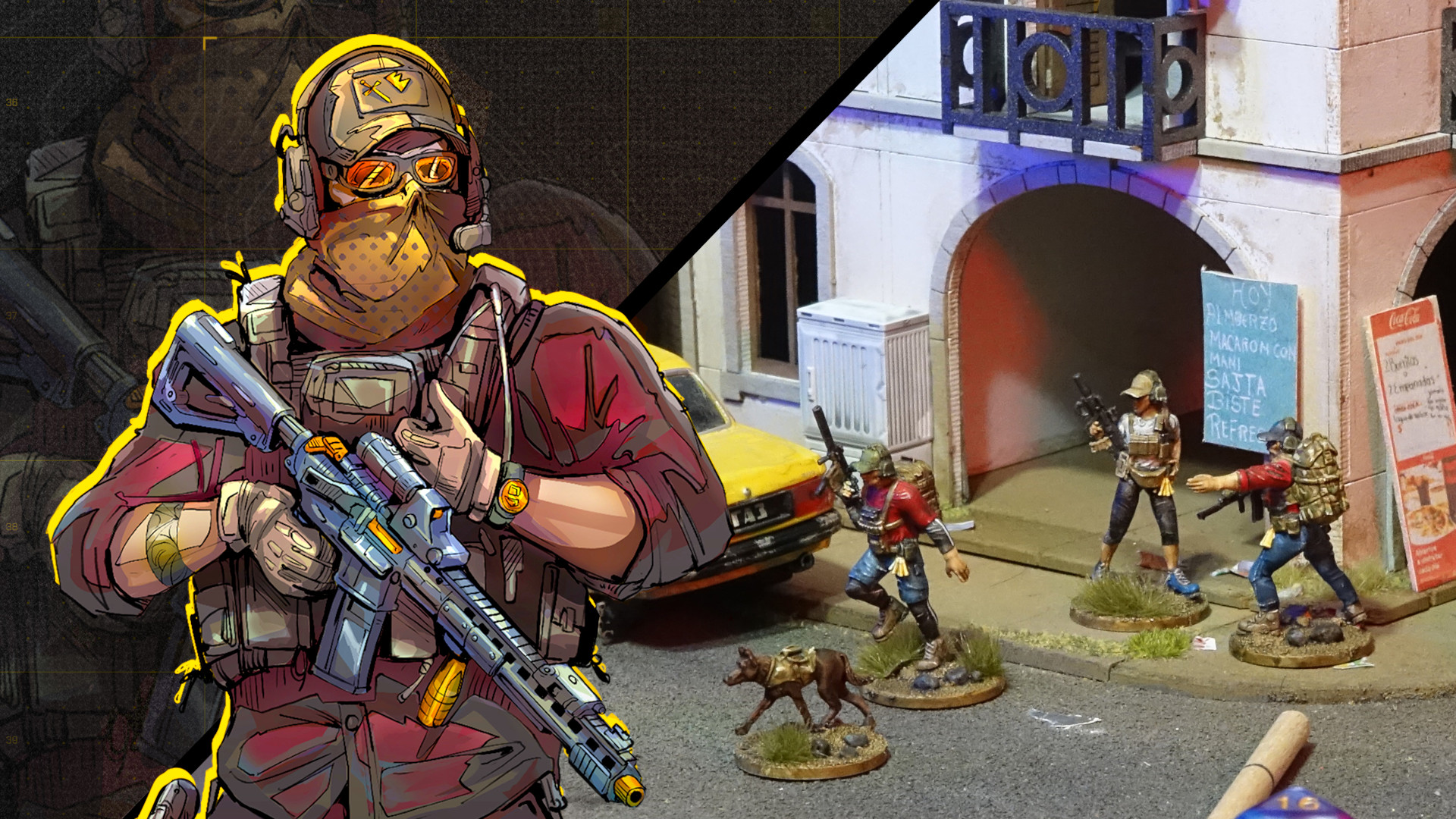 This indie game is practically a CoD Black Ops miniature wargame