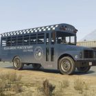 A prison bus in GTA 5